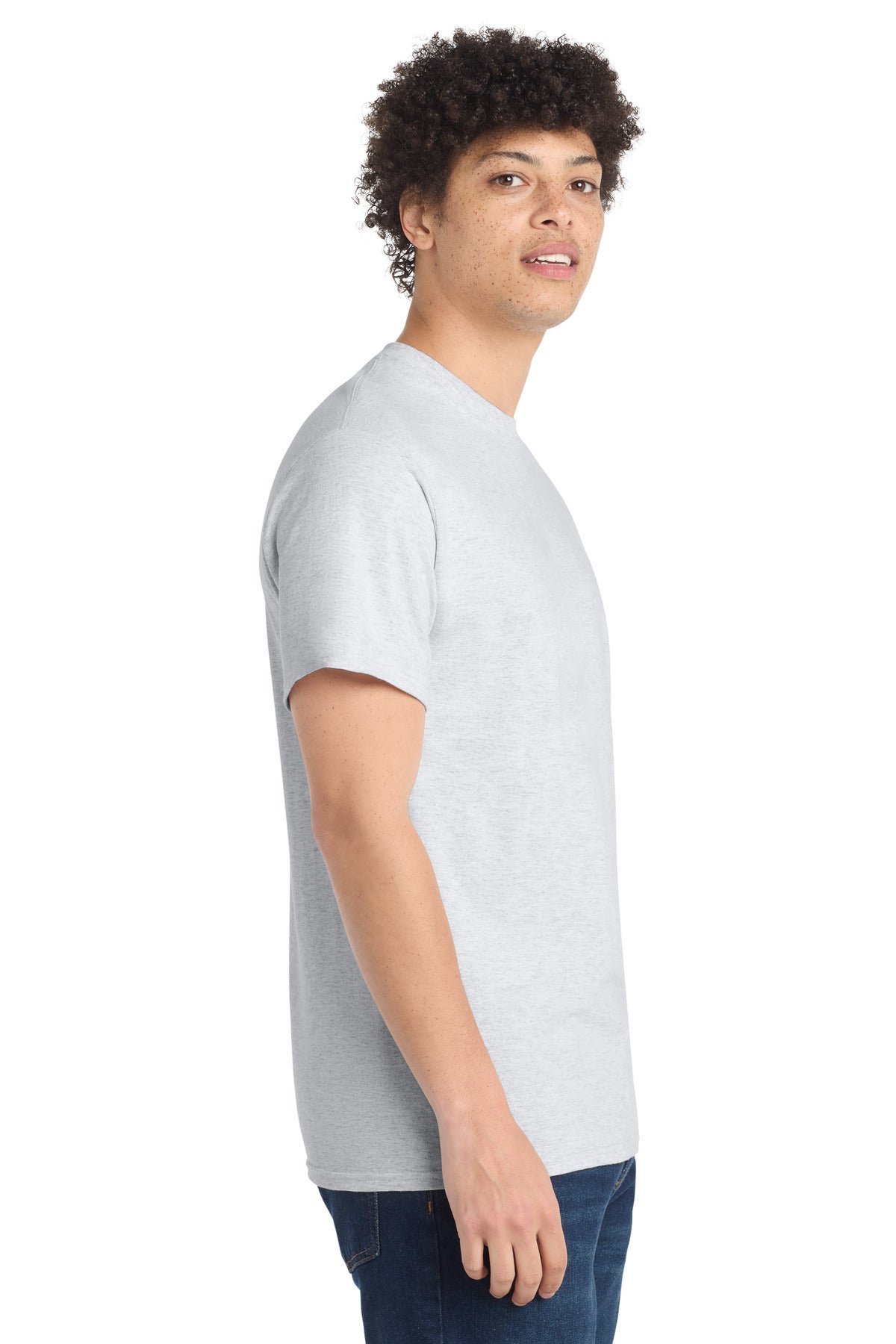 Ash Port & Co Core Cotton Tee. PC54 plain