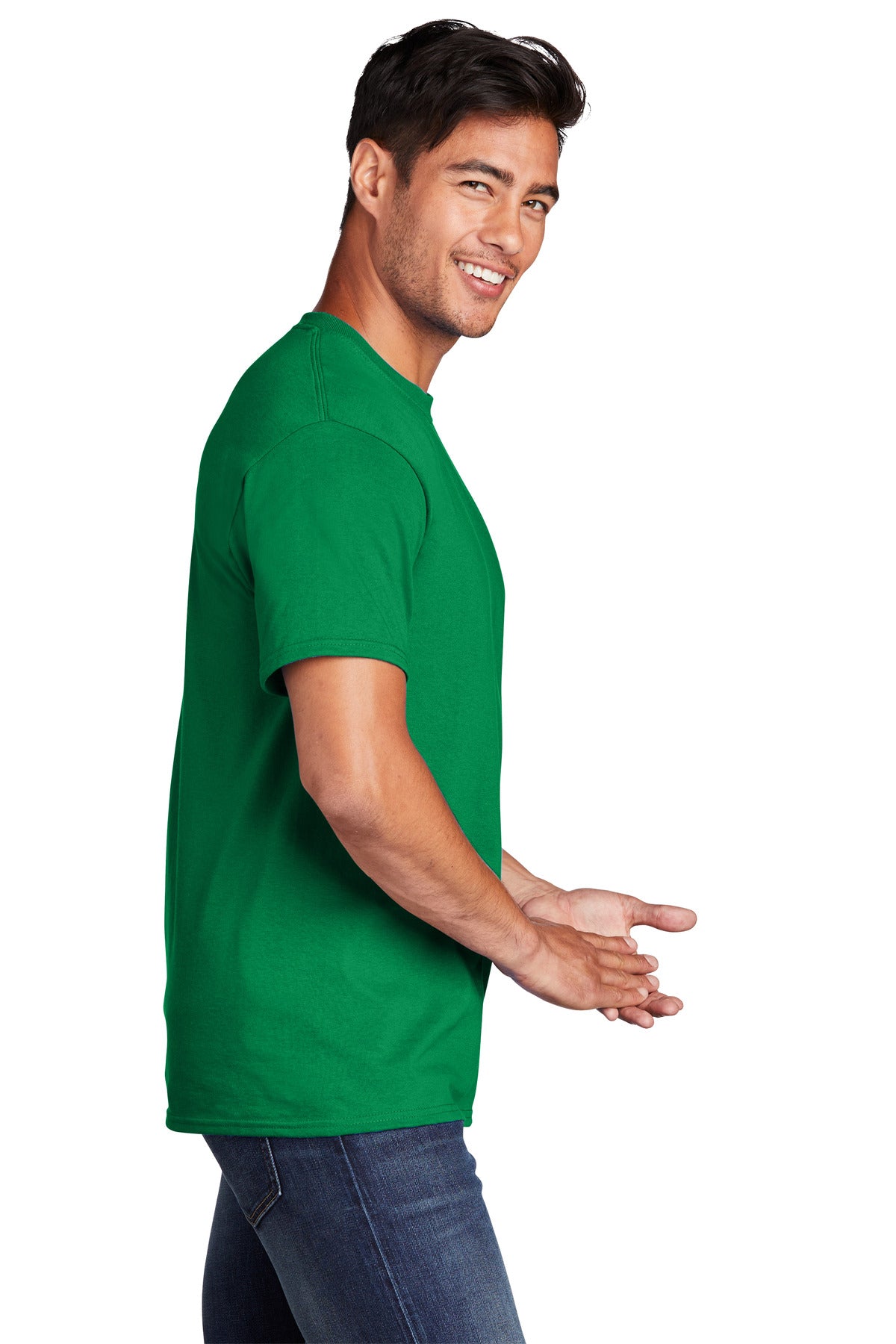 AthKlly Port & Co Core Cotton Tee. PC54