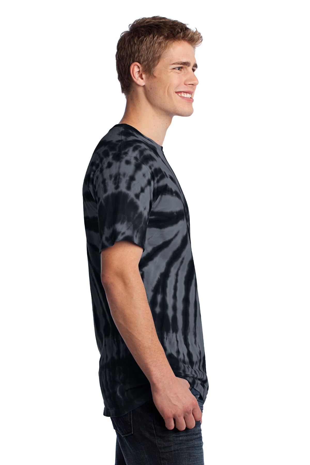 Black Port & Co Tie-Dye Tee. PC147