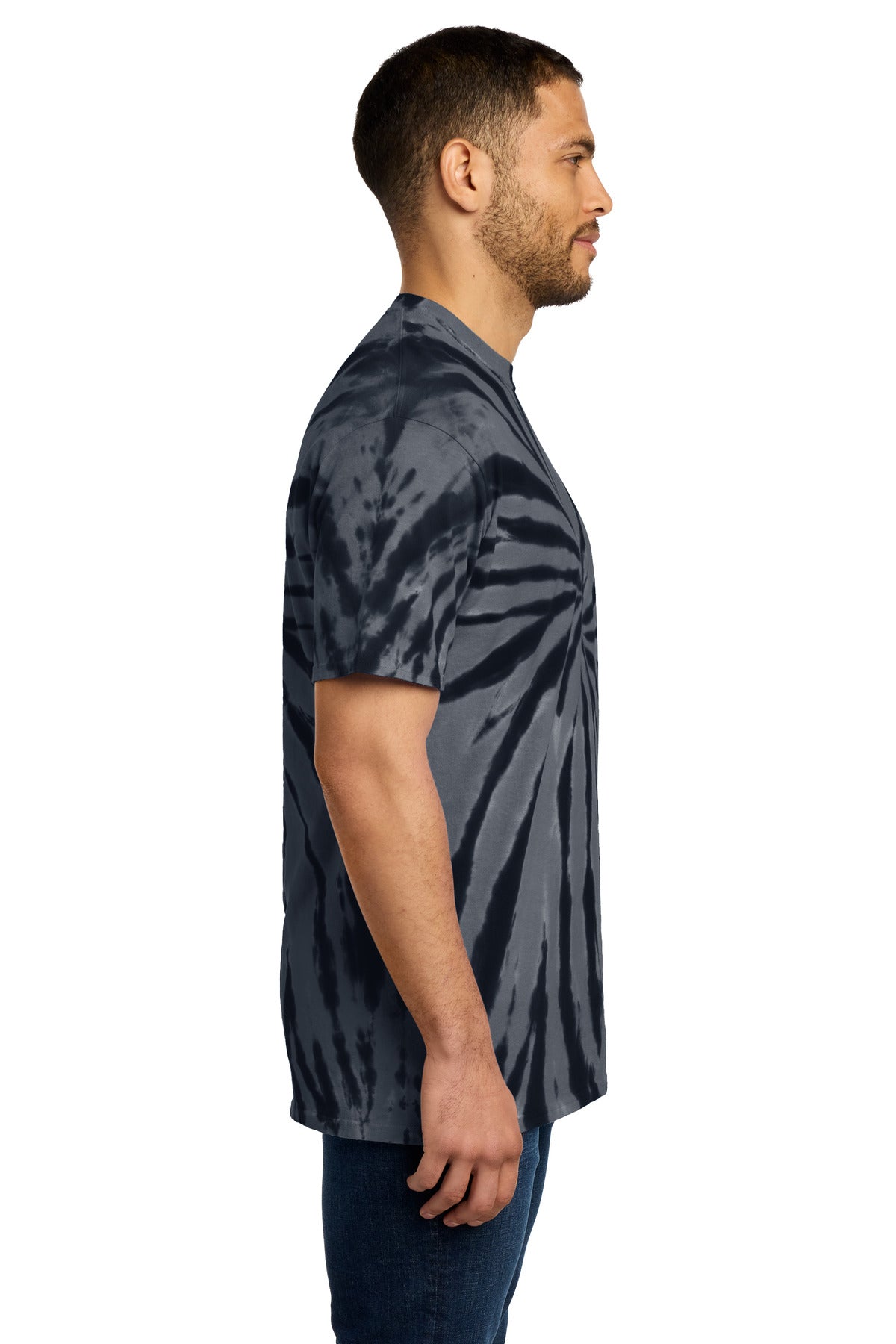 Black Port & Co Tie-Dye Tee. PC147