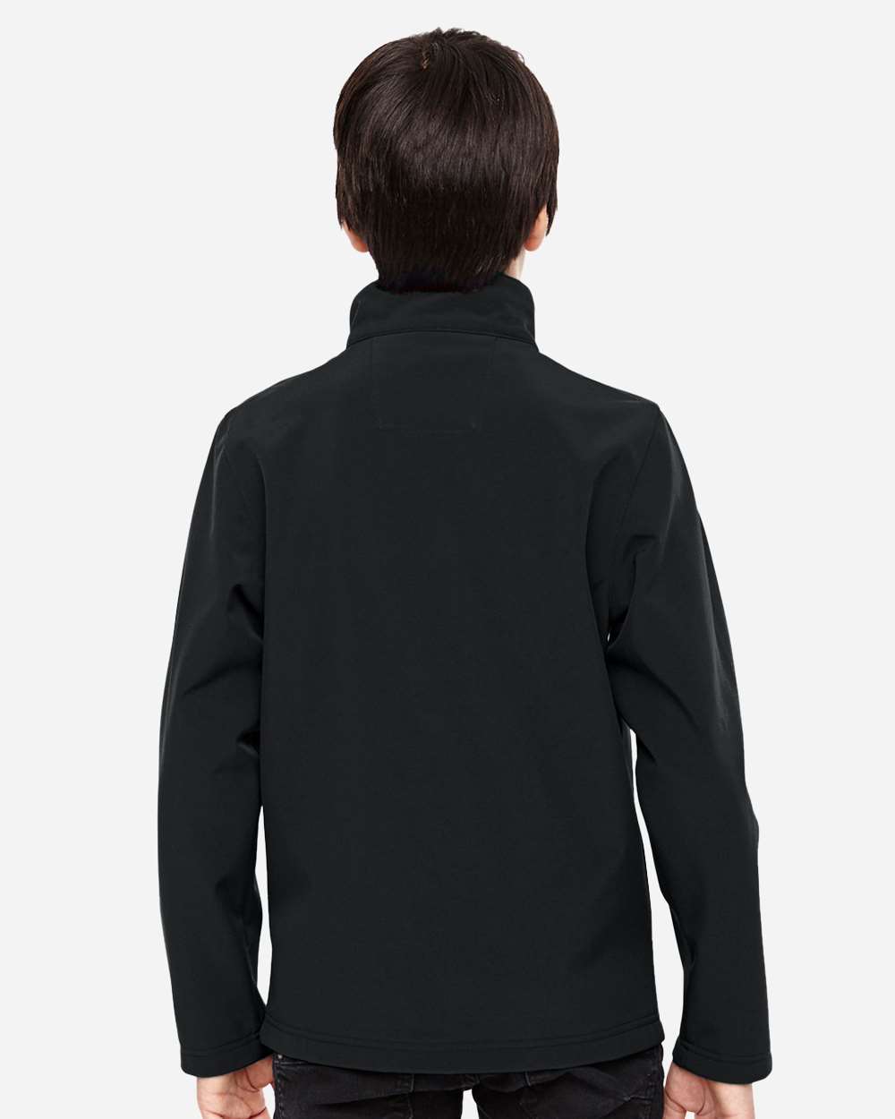Black Youth Leader Soft Shell Jacket - TT80Y plain