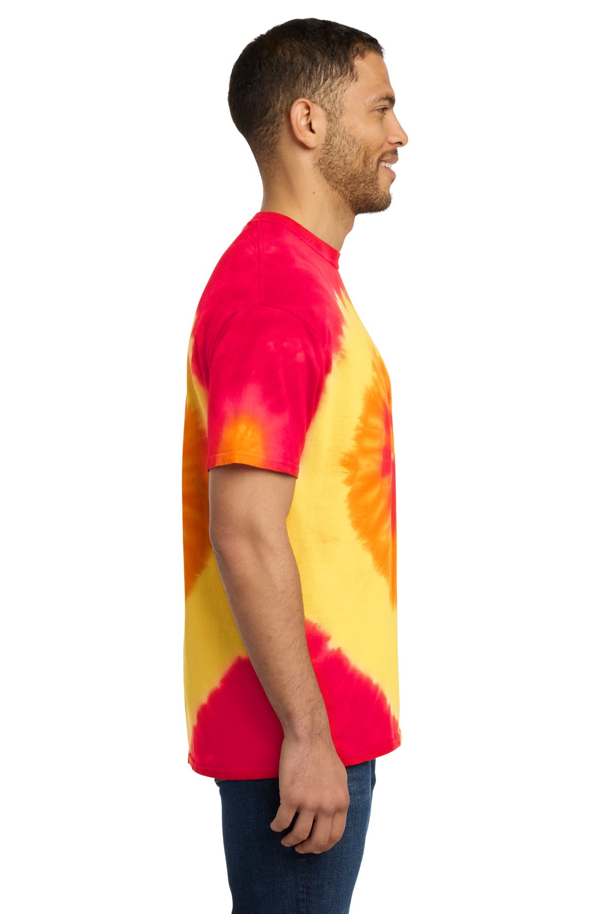 Blaze Rainbow Port & Co Tie-Dye Tee. PC147