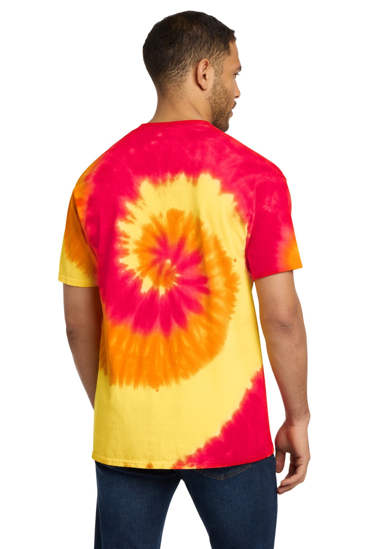 Blaze Rainbow Port & Co Tie-Dye Tee. PC147