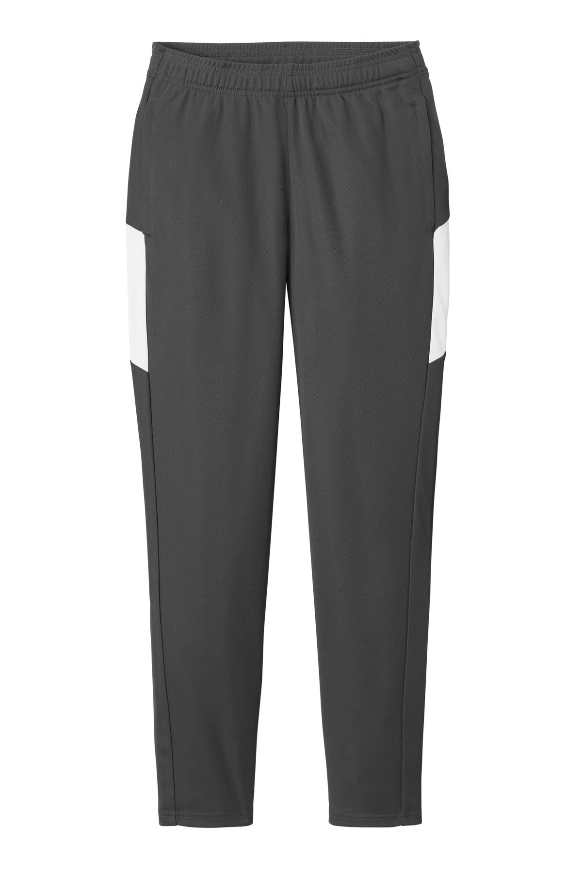 Front View of IrGy/White Sport-Tek Women's Travel Pant LPST800 plain