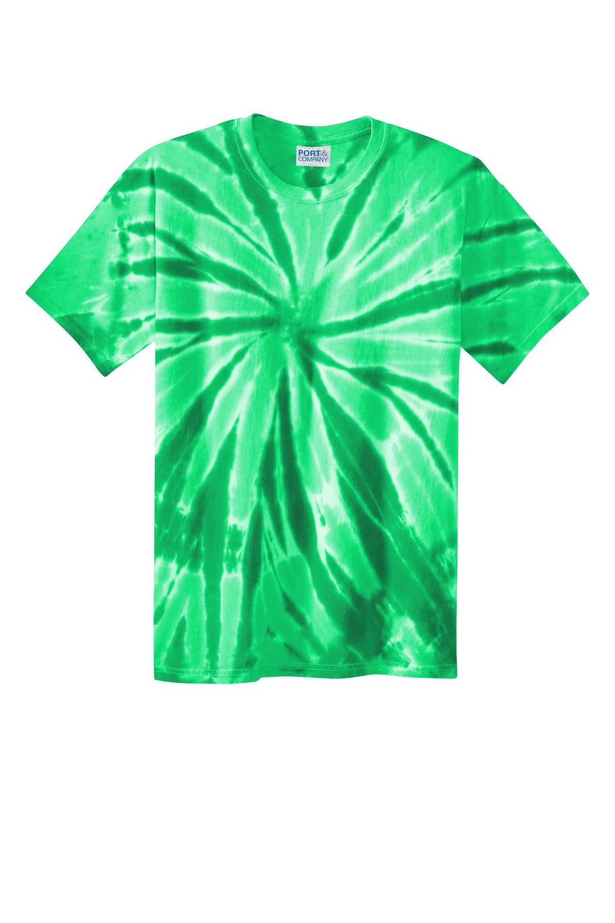 Front View of Kelly Port & Co Tie-Dye Tee. PC147