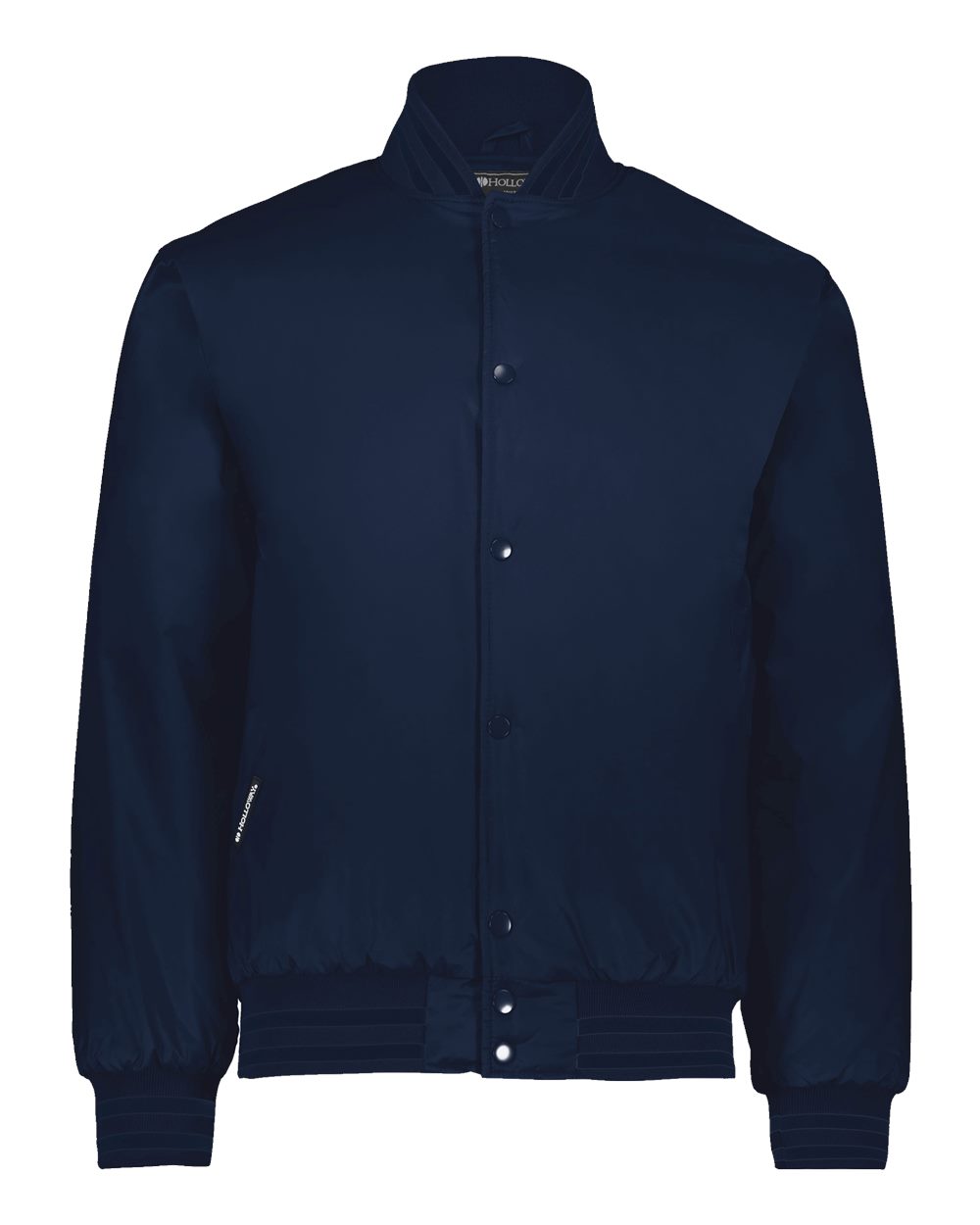 Front View of Navy Heritage Jacket - 229140 plain