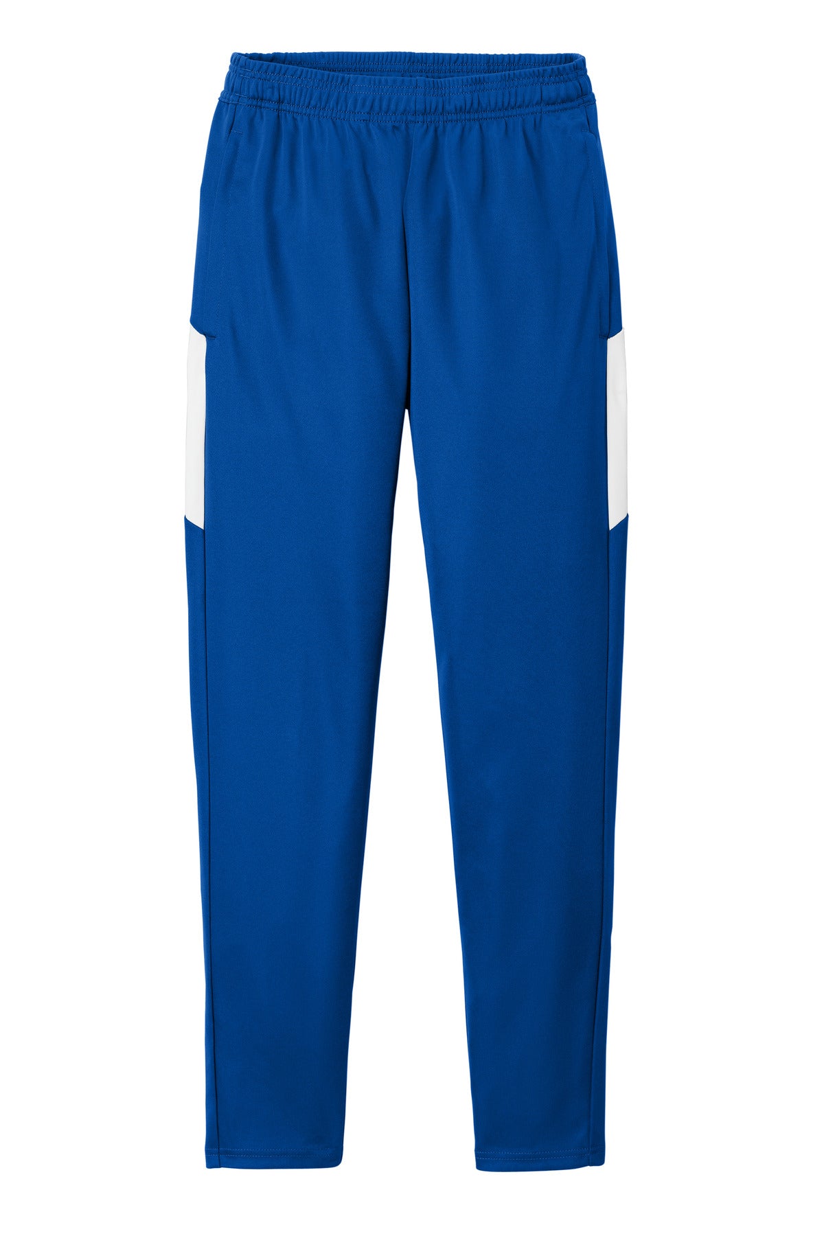 Front View of TRy/White Sport-Tek Travel Pant PST800 plain