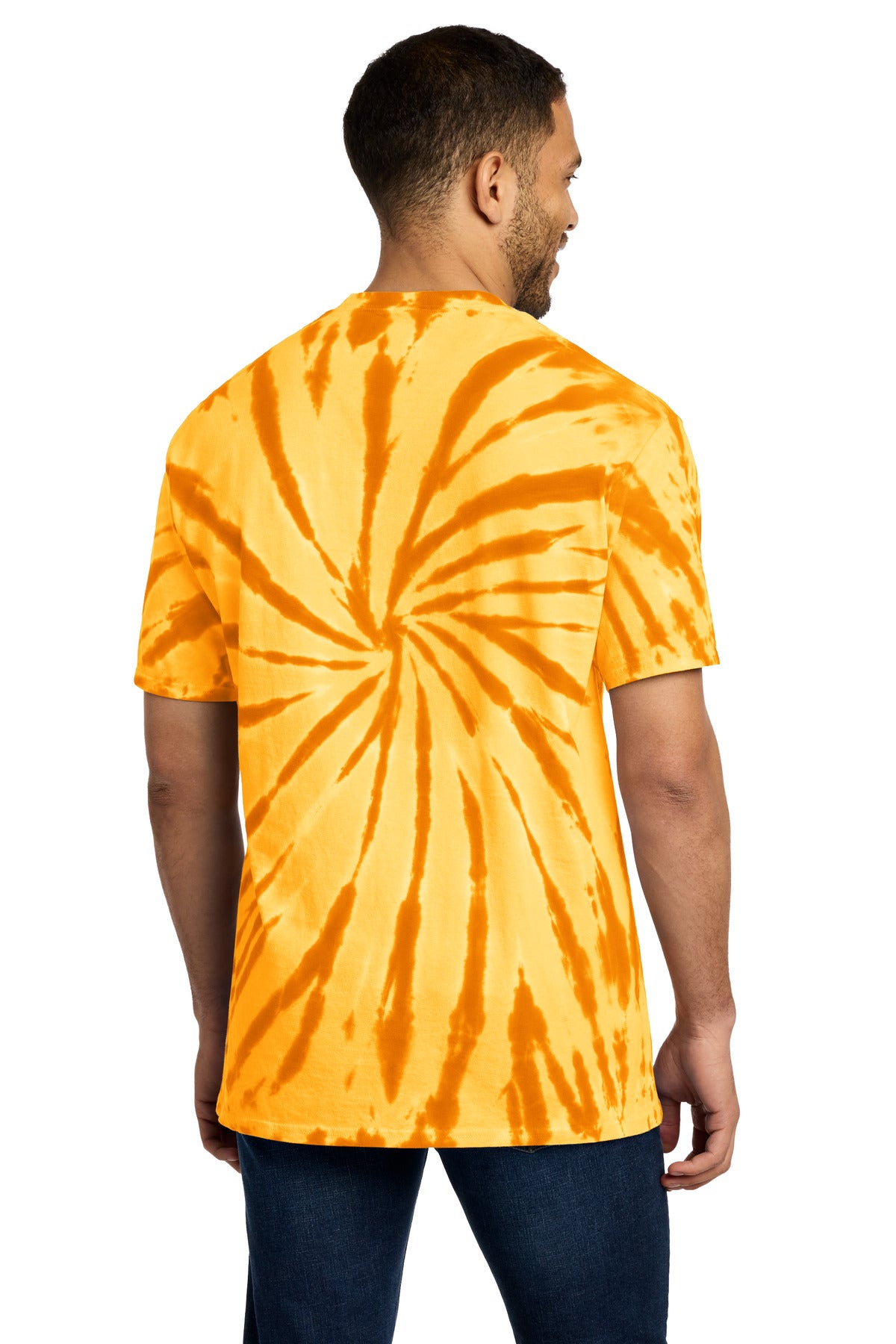 Gold Port & Co Tie-Dye Tee. PC147