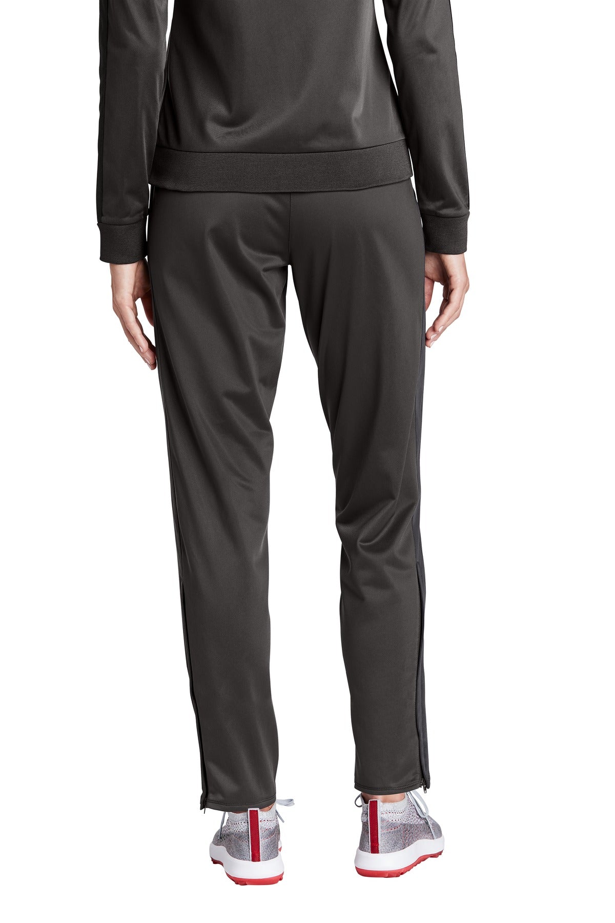 Graphite Grey Sport-Tek Women's Tricot Track Jogger. LPST95 plain