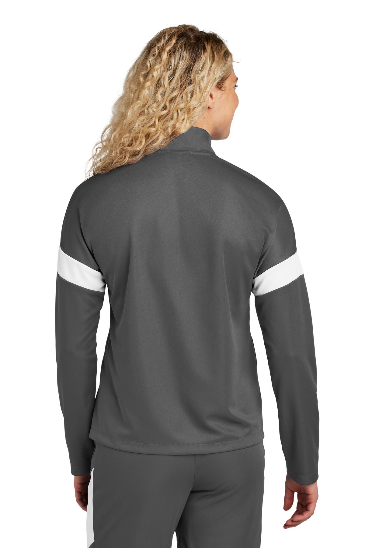 IrGy/White Sport-Tek Women's Travel Full-Zip Jacket LST800 plain