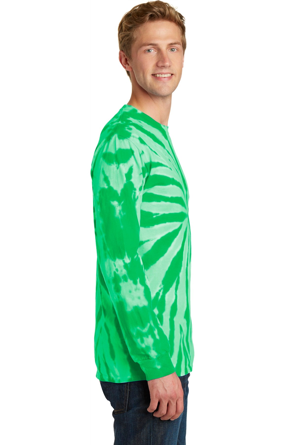 Kelly Port & Co Tie-Dye Long Sleeve Tee. PC147LS
