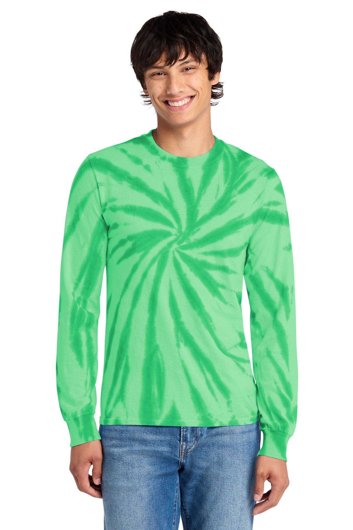 Kelly Port & Co Tie-Dye Long Sleeve Tee. PC147LS