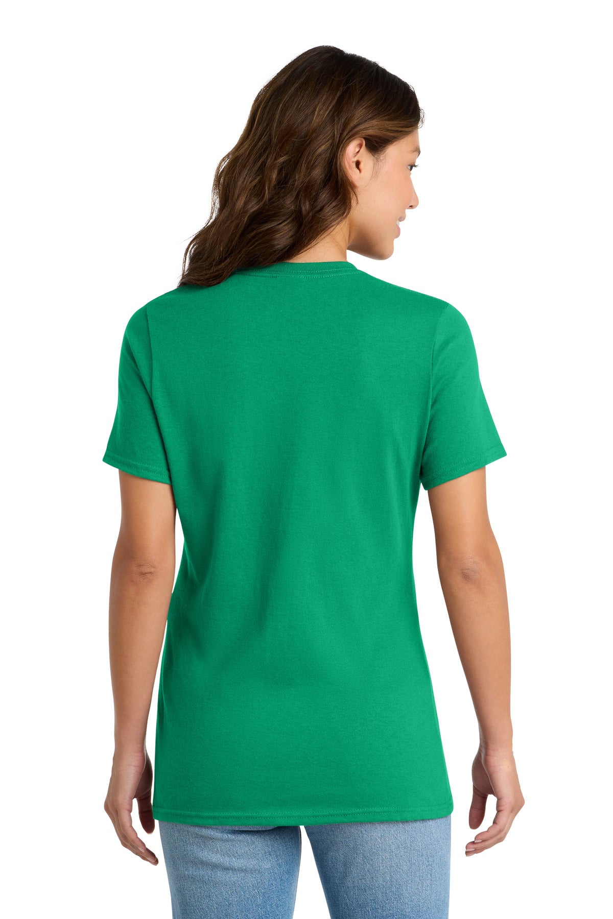 Kelly Port & Co Women's Core Cotton Tee. LPC54 plain