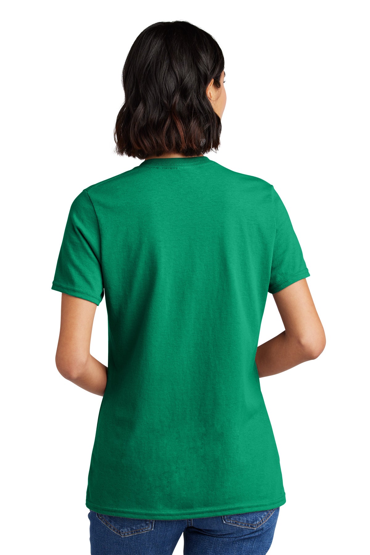 Kelly Port & Co Women's Core Cotton V-Neck Tee. LPC54V plain