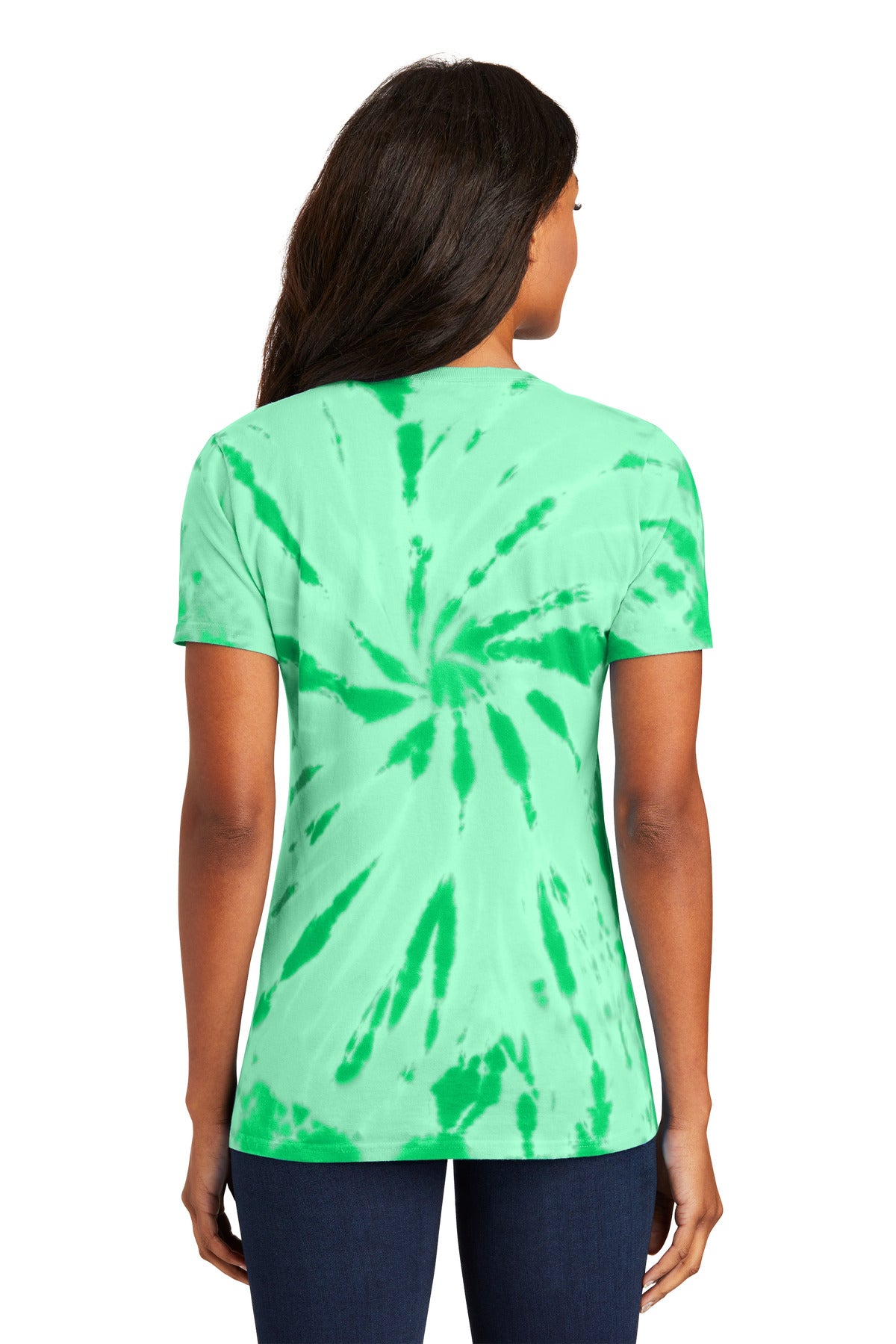 Kelly Port & Co Women's Tie-Dye V-Neck Tee. LPC147V