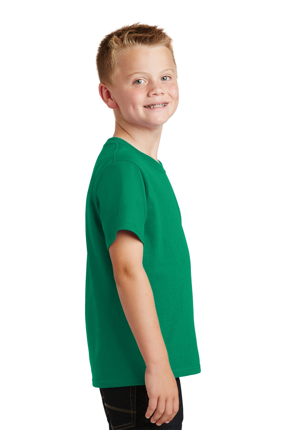 Kelly Port & Co Youth Core Cotton Tee. PC54Y