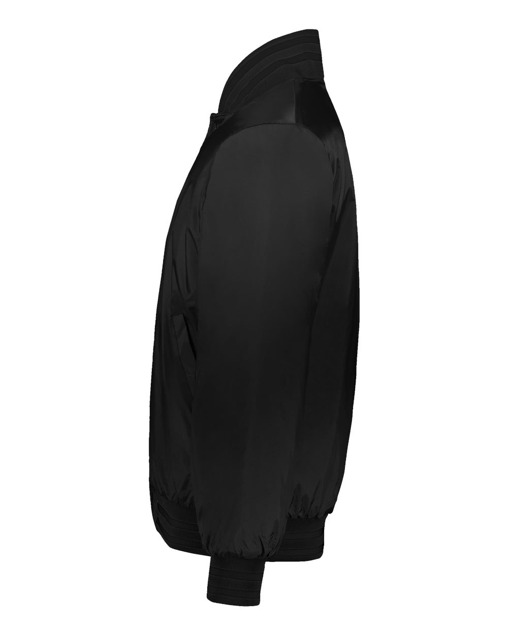 Left View of Black Heritage Jacket - 229140 plain