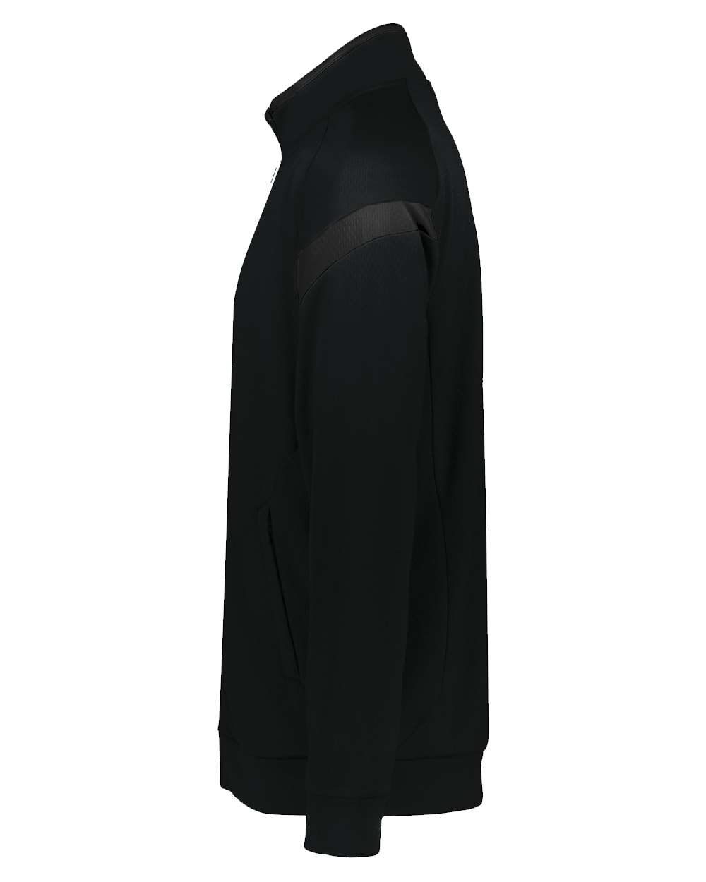 Left View of Black Youth Limitless Full-Zip Jacket - 229679 plain