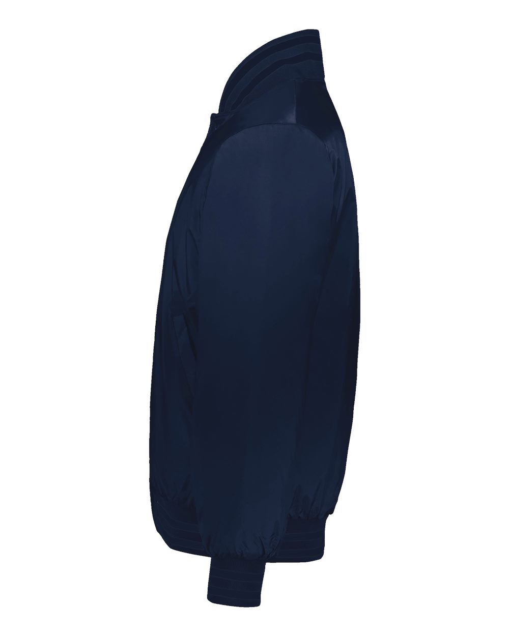 Left View of Navy Heritage Jacket - 229140 plain