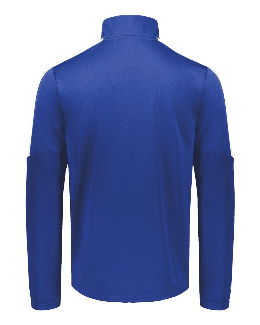 Left View of Royal/ White Youth Crosstown Full-Zip Jacket - 223630 plain