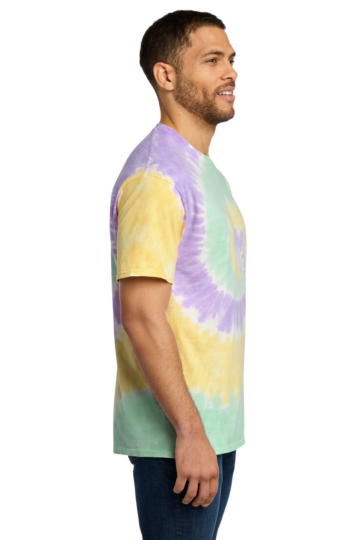 MintRnbw Port & Co Tie-Dye Tee. PC147