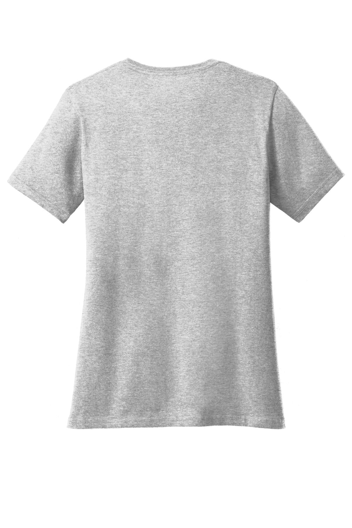 Rear View of Ash Port & Co Women's Core Cotton Tee. LPC54 plain