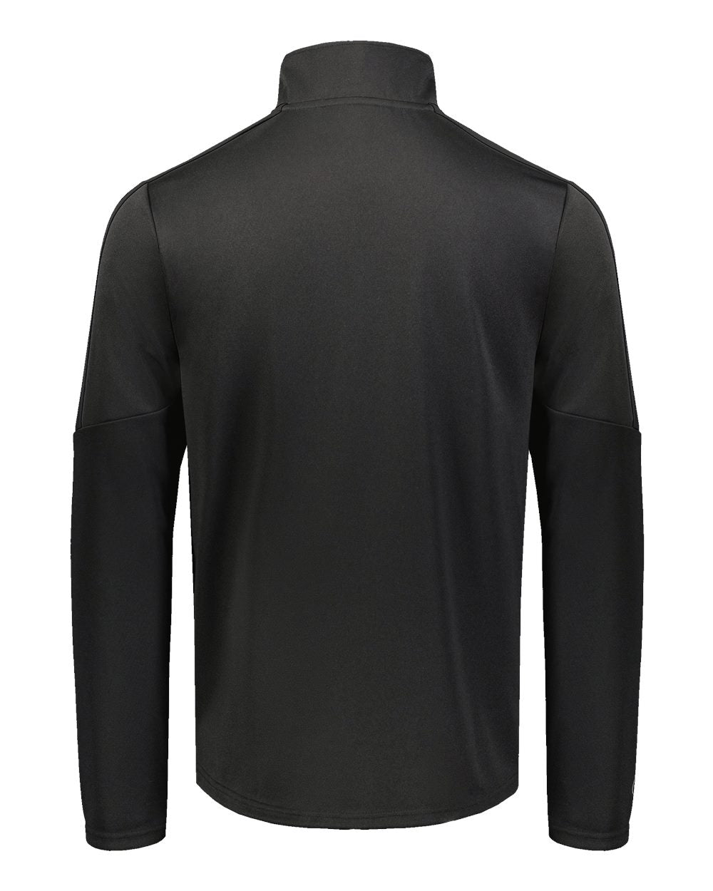 Rear View of Black Youth Crosstown Full-Zip Jacket - 223630 plain