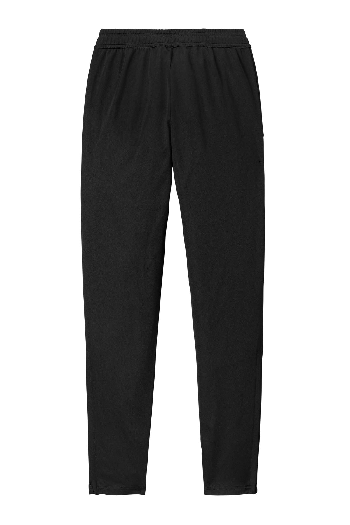 Rear View of Blk/Blk Sport-Tek Travel Pant PST800 plain