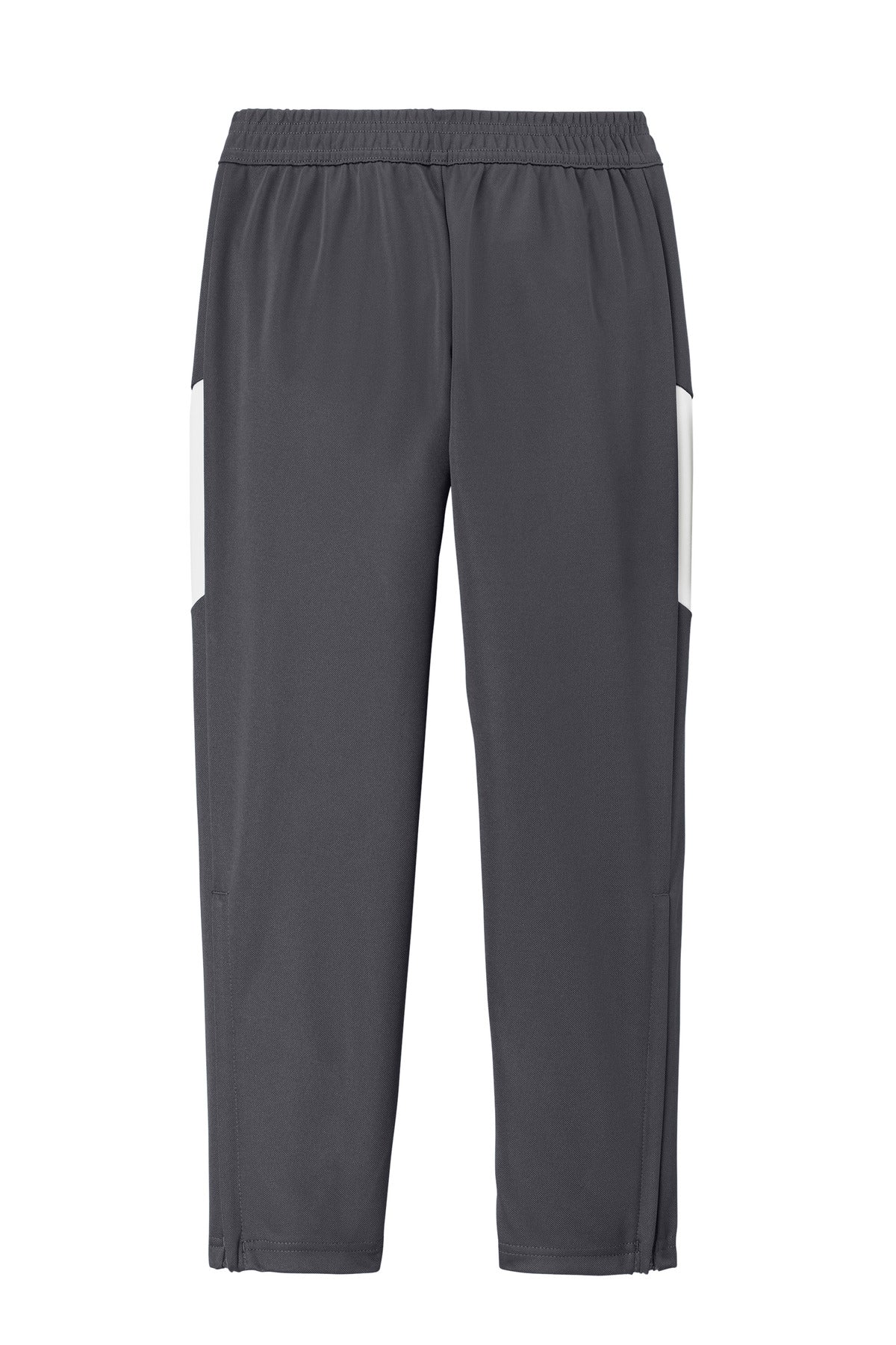 Rear View of IrGy/White Sport-Tek Youth Travel Pant YPST800