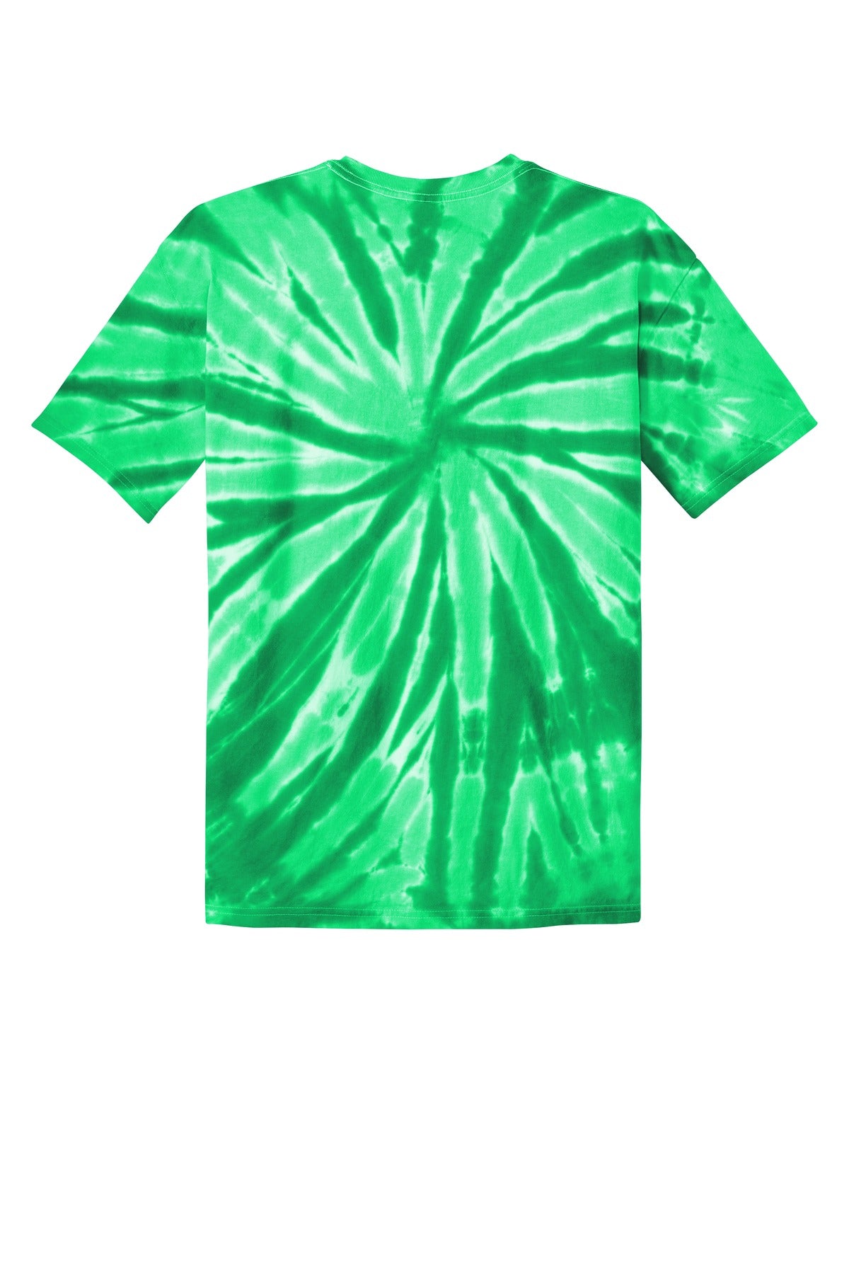 Rear View of Kelly Port & Co Tie-Dye Tee. PC147