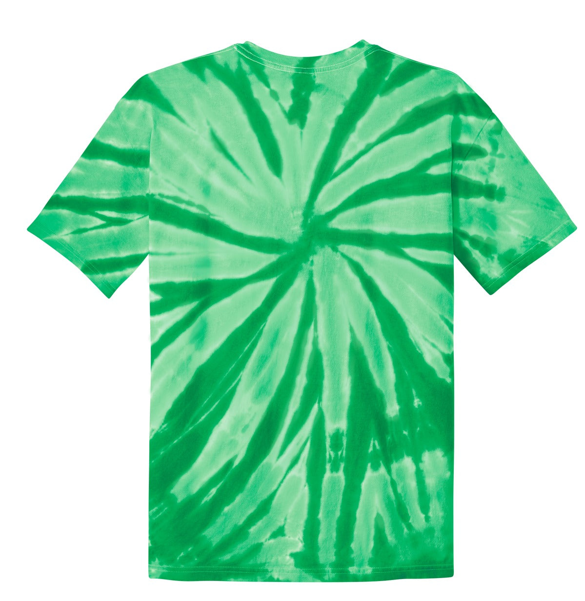 Rear View of Kelly Port & Co Youth Tie-Dye Tee. PC147Y