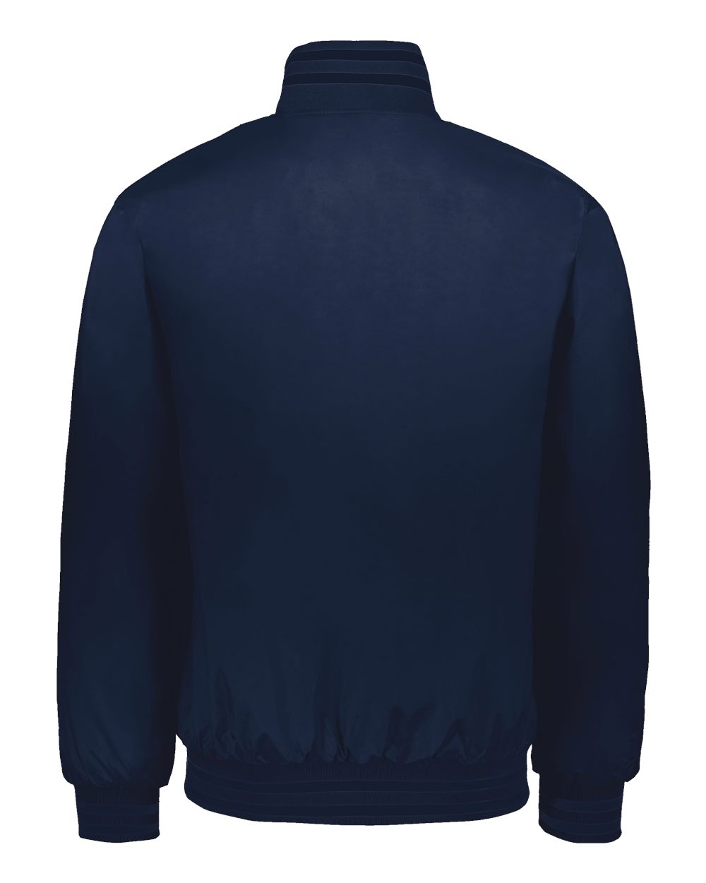 Rear View of Navy Heritage Jacket - 229140 plain