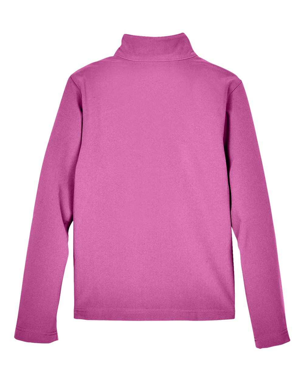 Rear View of Sport Charity Pink Youth Leader Soft Shell Jacket - TT80Y plain