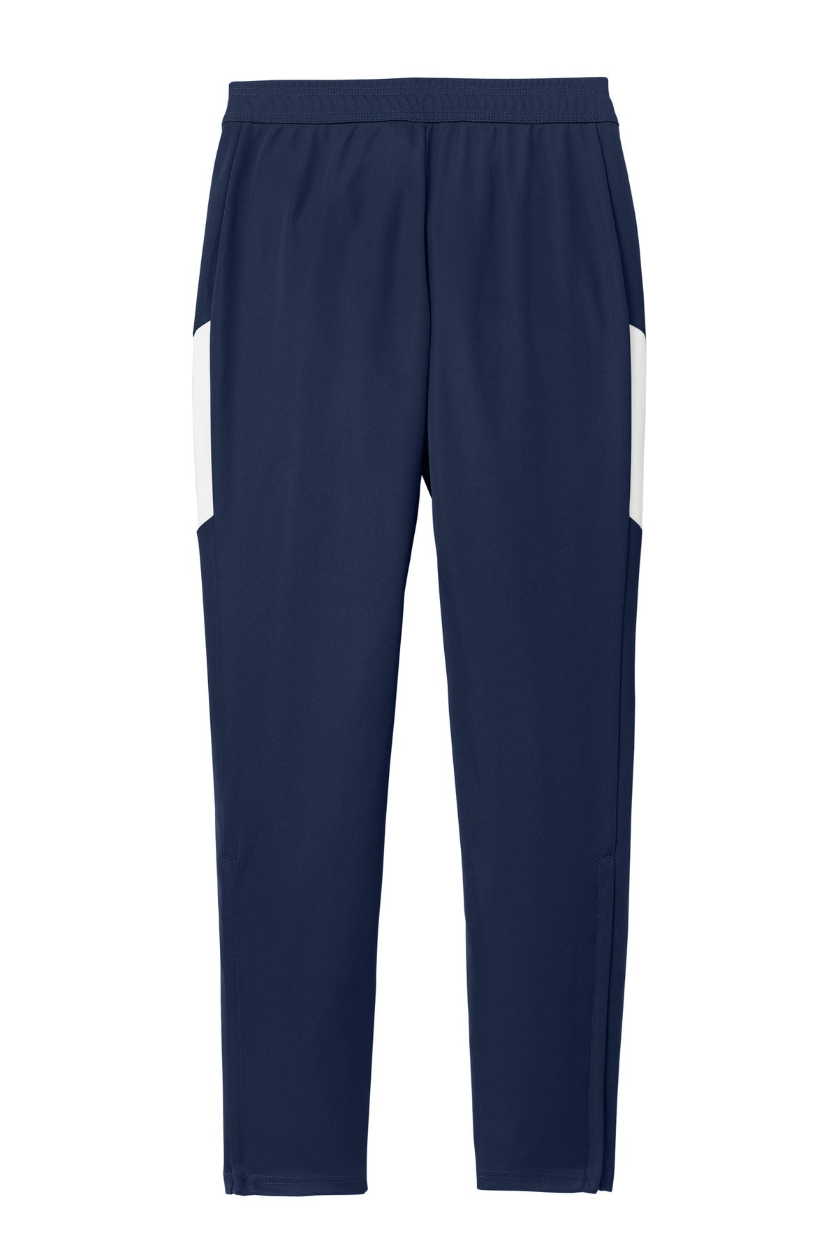 Rear View of TrNv/White Sport-Tek Women's Travel Pant LPST800 plain