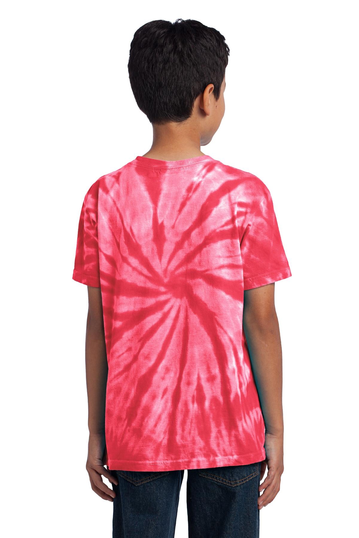 Red Port & Co Youth Tie-Dye Tee. PC147Y