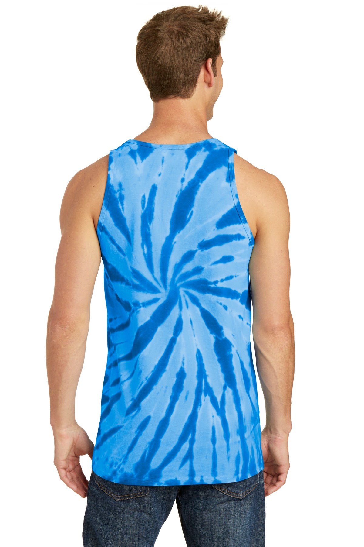 Royal Port & Co Tie-Dye Tank Top. PC147TT plain