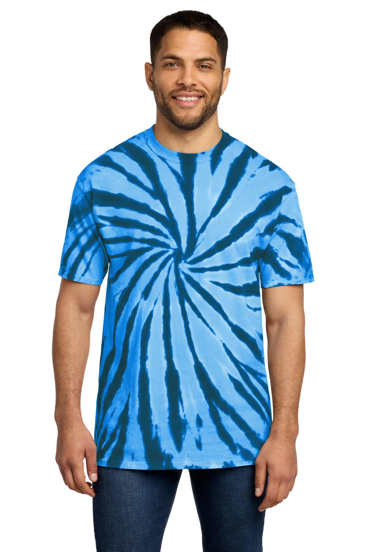 Royal Port & Co Tie-Dye Tee. PC147 plain