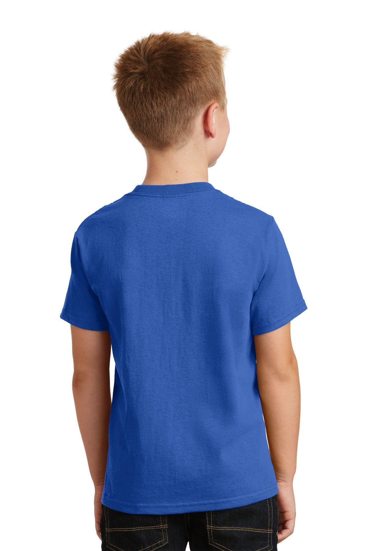 Royal Port & Co Youth Core Cotton Tee. PC54Y plain