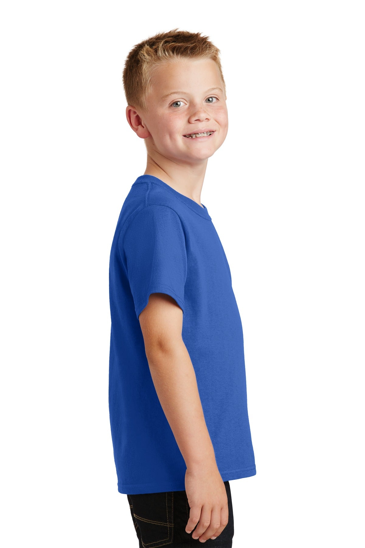 Royal Port & Co Youth Core Cotton Tee. PC54Y