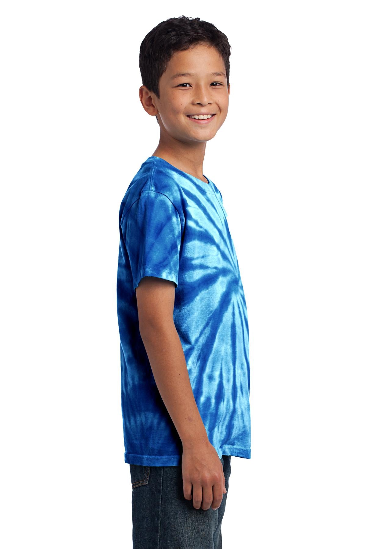 Royal Port & Co Youth Tie-Dye Tee. PC147Y