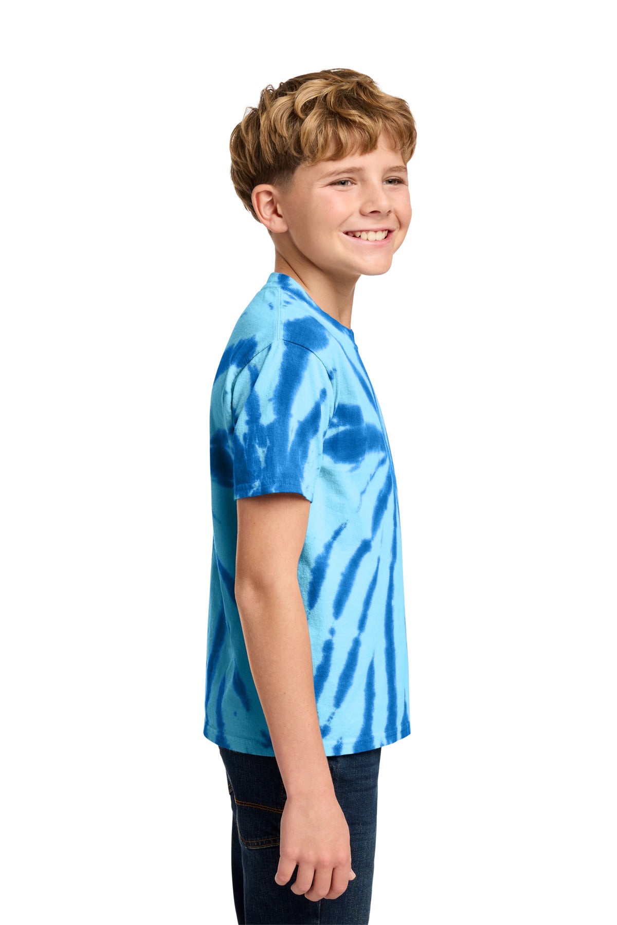 Royal Port & Co Youth Tie-Dye Tee. PC147Y