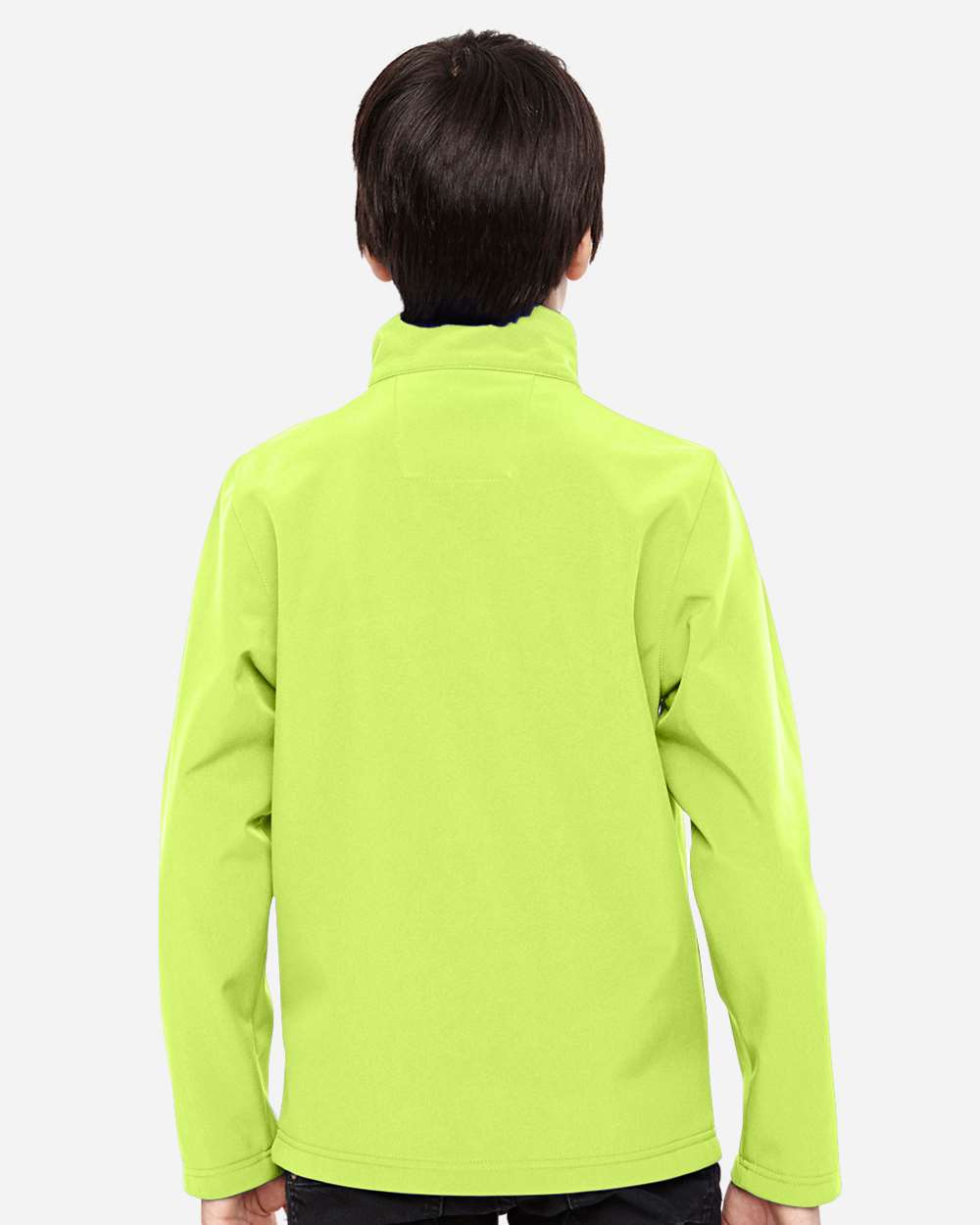Safety Yellow Youth Leader Soft Shell Jacket - TT80Y plain