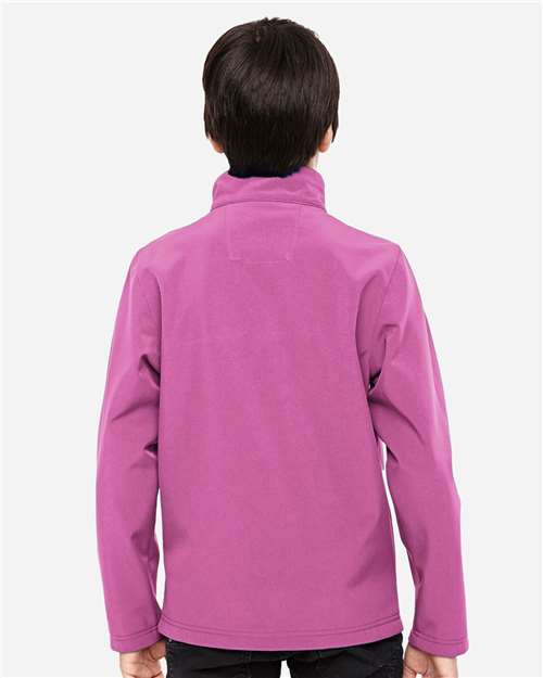 Sport Charity Pink Youth Leader Soft Shell Jacket - TT80Y plain