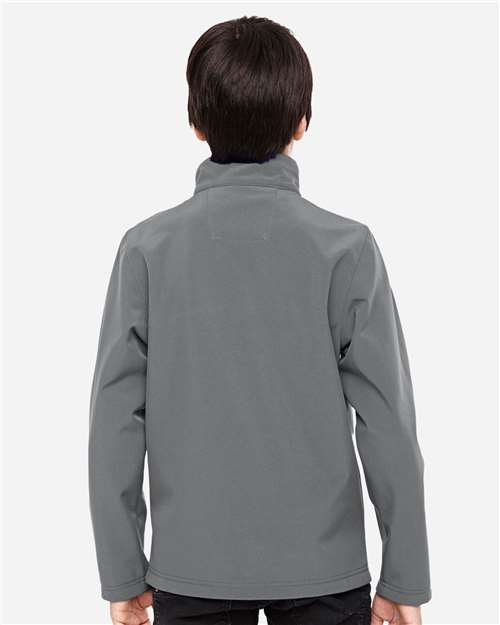 Sport Graphite Youth Leader Soft Shell Jacket - TT80Y plain