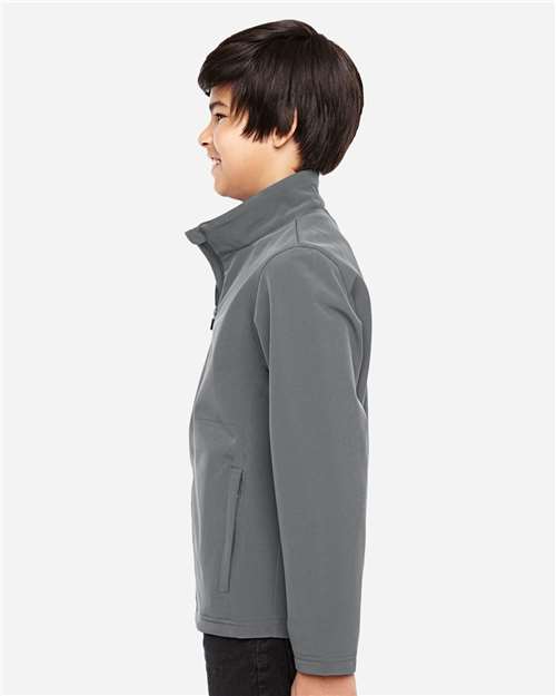 Sport Graphite Youth Leader Soft Shell Jacket - TT80Y