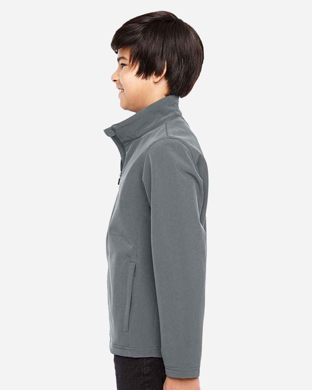 Sport Graphite Youth Leader Soft Shell Jacket - TT80Y