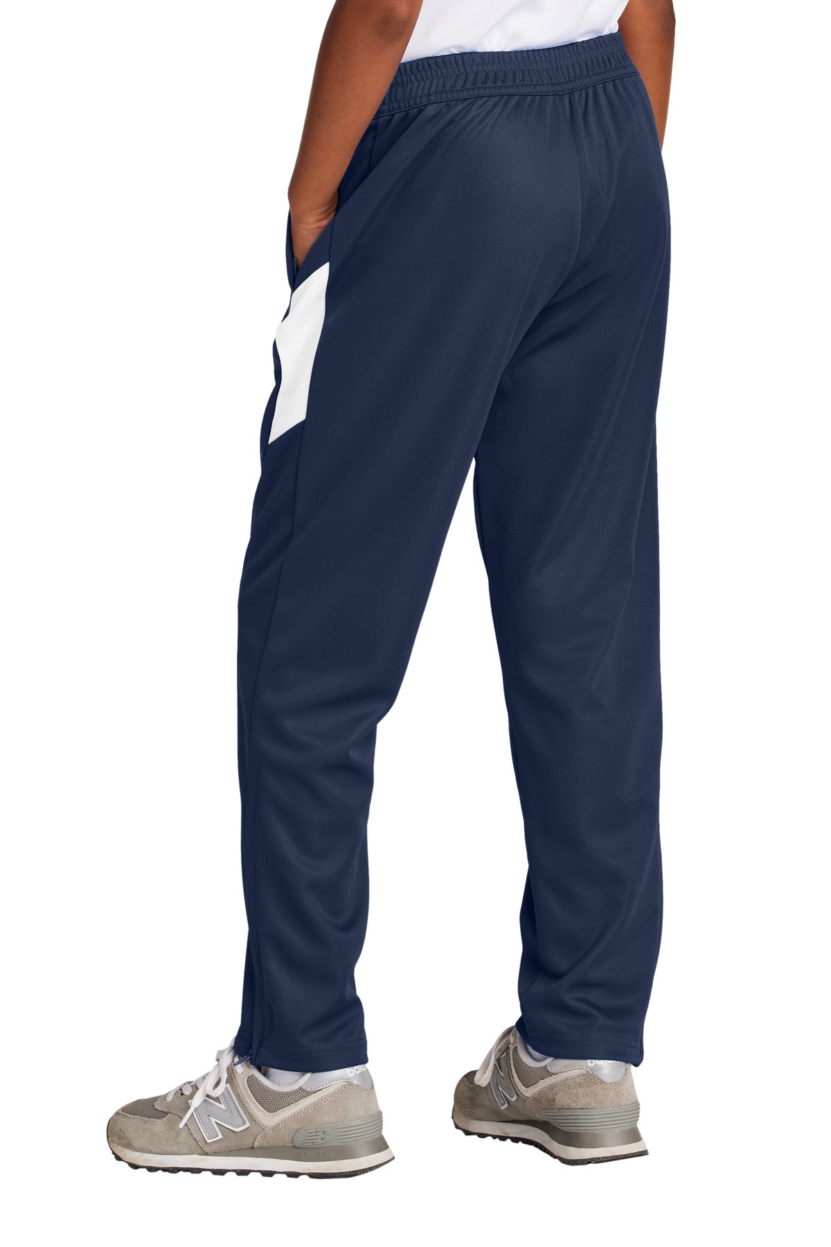 TrNv/White Sport-Tek Youth Travel Pant YPST800