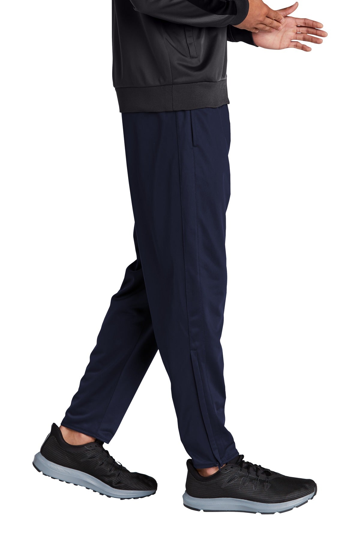True Navy Sport-Tek Tricot Track Jogger. PST95 plain