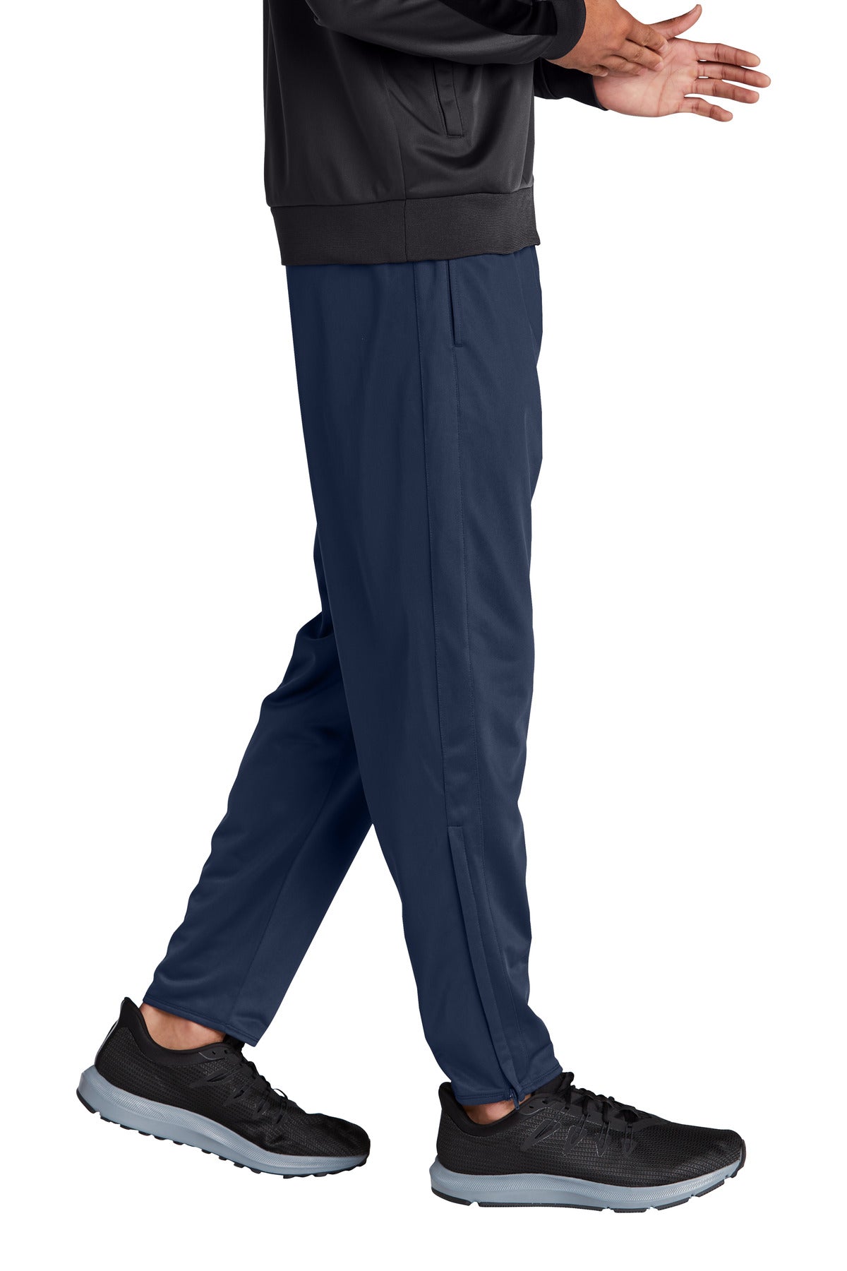 True Navy Sport-Tek Tricot Track Jogger. PST95 plain