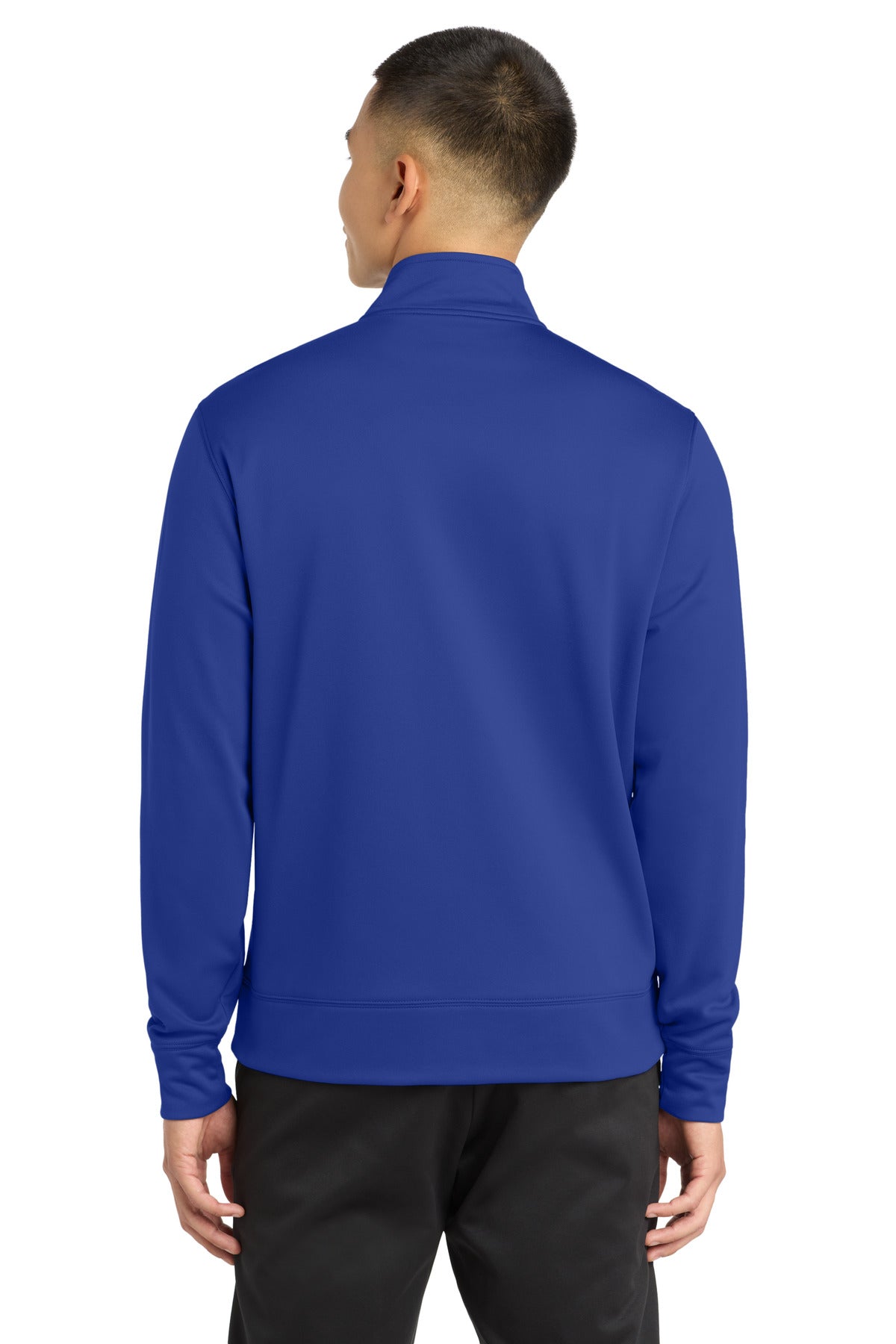True Royal Sport-Tek Sport-Wick Fleece Full-Zip Jacket. ST241 plain